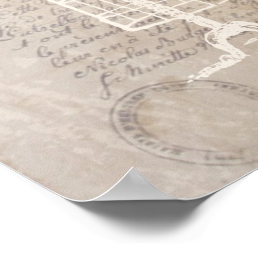 Dress Form  Letter-Poster Poster (Hoek)