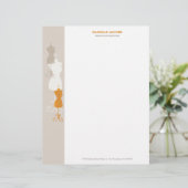 Dress Form Letterhead Briefhoofd (Staand voorkant)