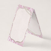 Dress Form Mannequin Magic Key Mask Visitekaartje (Achterkant)