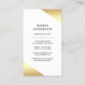  Dress Form Mannequin Mode Stylist Visitekaartje (Achterkant)