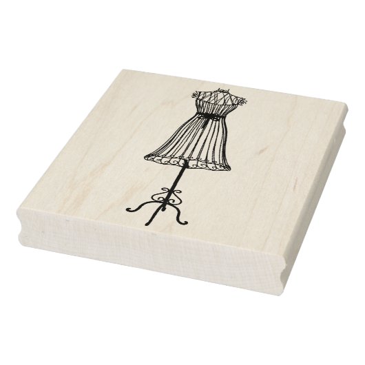Dress Form  Rubber Art Stamp Rubberstempel (Stempel)
