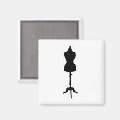 Dress Form Silhouette II Magneet (Voorkant / Achterkant)