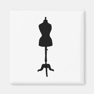 Dress Form Silhouette II Magneet