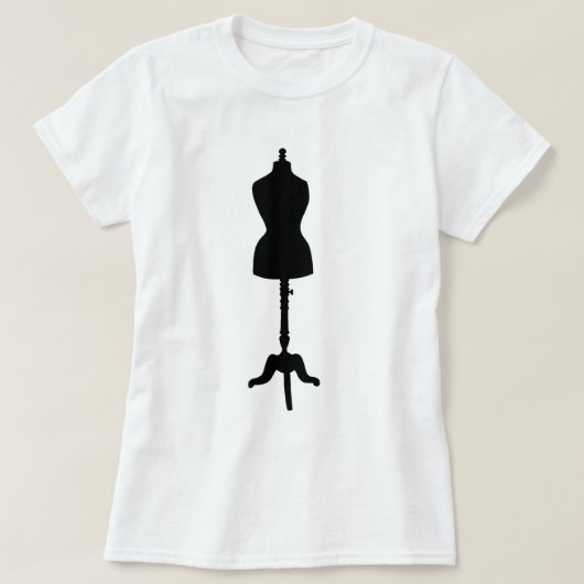 Dress Form Silhouette II T-shirt (Design voorkant)
