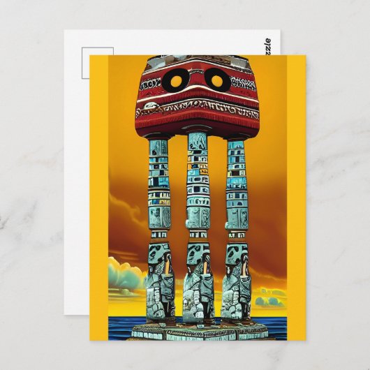 Dress It Up beroemd gemaakt door Ken Gage Surreal  Briefkaart (Voorkant / Achterkant)