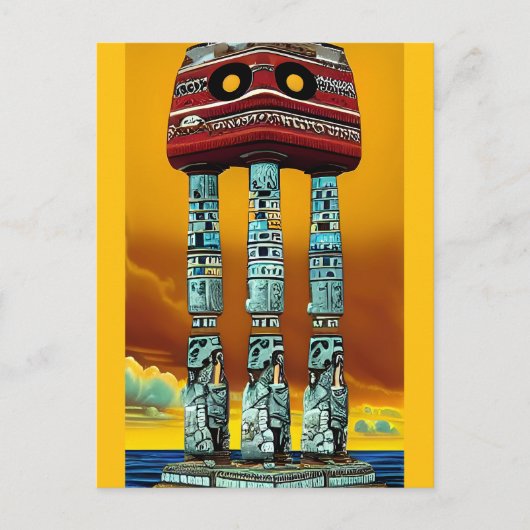 Dress It Up beroemd gemaakt door Ken Gage Surreal  Briefkaart (Voorkant)