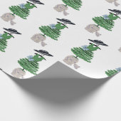 Dress Mode Topiary Ginger jar jars Cadeaupapier (Hoek)