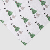 Dress Mode Topiary Ginger jar Wrapping Paper Tissuepapier (Detail)