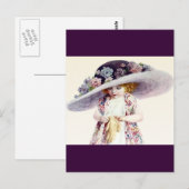 Dress omhoog briefkaart (Voorkant / Achterkant)