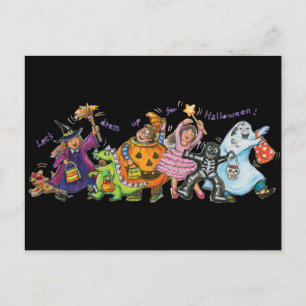 Dress omhoog voor Halloween Briefkaart