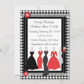 Dress Shop Daisy Theme Kaart (Voorkant)