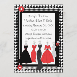 Dress Shop Daisy Theme Kaart
