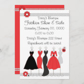 Dress Shop Daisy Theme Kaart (Voorkant / Achterkant)