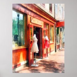 Dress Shop Fells Point MD Poster