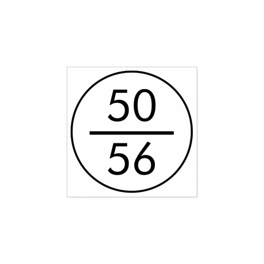 Dress Size Simple Clotique cirkel Rubberstempel (Afrduk)