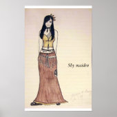 Dress the part, Shy maiden Poster (Voorkant)