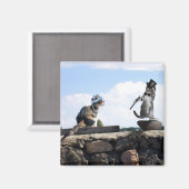 Dress to Impress en doe ook een beetje Dans! Magneet (Voorkant / Achterkant)