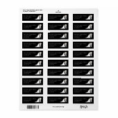 Dress & Tux - Retouradreslabels Etiket (Full Sheet)