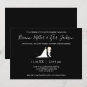 Dress & Tux - Weddenschap Kaart (Voorkant / Achterkant)