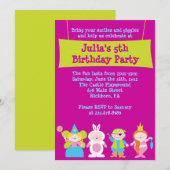 Dress Up Costume Party Birthday Uitnodiging (Voorkant / Achterkant)