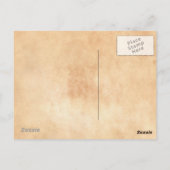 Dress Up Ping Hao-abstracte schilderkunst Briefkaart (Achterkant)