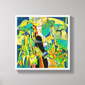 Dress Up Ping Hao-abstracte schilderkunst Canvas Afdruk (Voorkant)