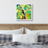 Dress Up Ping Hao-abstracte schilderkunst Canvas Afdruk (Insitu (Slaapkamer))