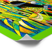 Dress Up Ping Hao-abstracte schilderkunst Poster (Hoek)