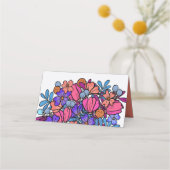 Dress up Tea Party Girls Birthday Plaatskaartje (Achterkant)