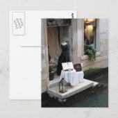 Dress-winkel op het kanaal van Venetië Briefkaart (Voorkant / Achterkant)