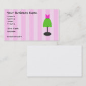 Dress Winkelroze Visitekaartjes (Voorkant / Achterkant)