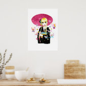 Dress Yuka-chan van Akiko Higashimura Poster (Keuken)
