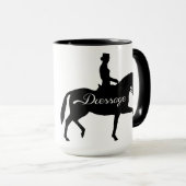 Dressage 15 oz Mok (Voorkant rechts)