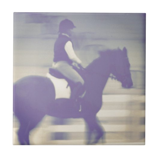 Dressage Abstract Tegeltje (Voorkant)