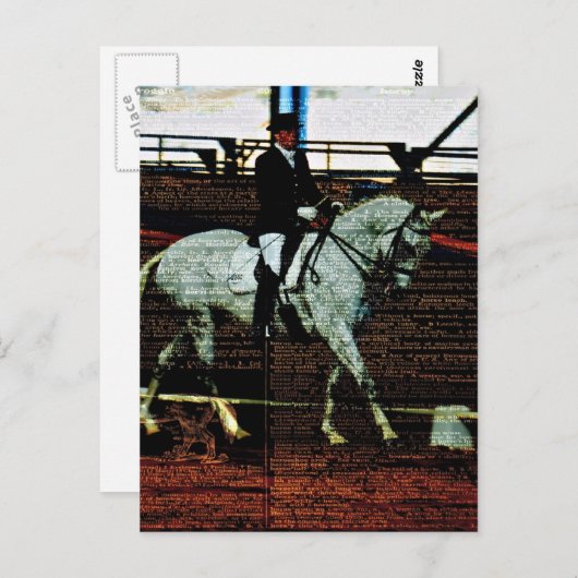Dressage Art Briefkaart (Voorkant / Achterkant)
