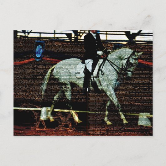 Dressage Art Briefkaart (Voorkant)