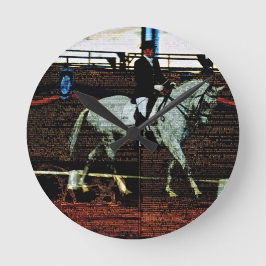 Dressage Art Ronde Klok (Voorkant)