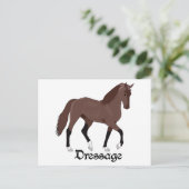 Dressage Briefkaart (Staand voorkant)