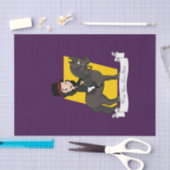 Dressage-cartoon Tissuepapier (Craft)