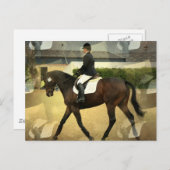 Dressage Competition Briefkaart (Voorkant / Achterkant)