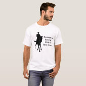 Dressage danst met mijn beste vriend t-shirt (Voorkant volledig)