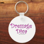 Dressage Diva Sleutelhanger (Voorkant)