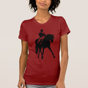 Dressage Half Pass Silhouette T-shirt