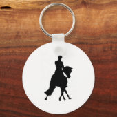 Dressage Half Pass Sleutelhanger (Voorkant)