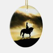 Dressage Holiday Ornament (Rechts)