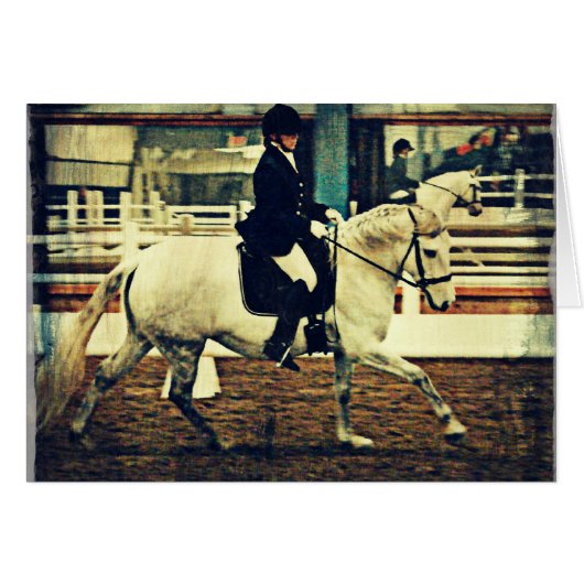 Dressage Horse and Rider (Voorkant Horizontaal)