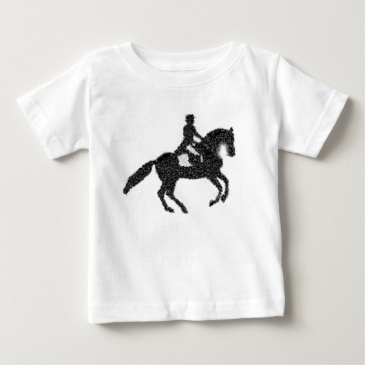 Dressage Horse and Rider Mosaic Design (Voorkant)