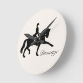 Dressage Horse and Rider Ronde Klok (Hoek)