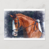Dressage Horse Briefkaart (Voorkant)