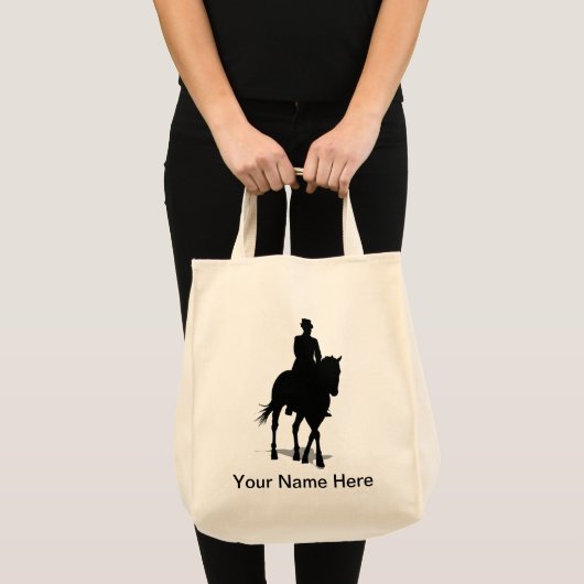Dressage Horse Canvas tas (Voorkant (product))